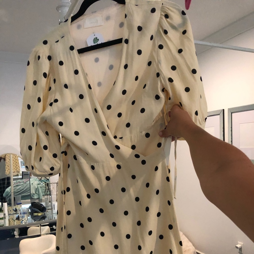 Capulet polka dot dress